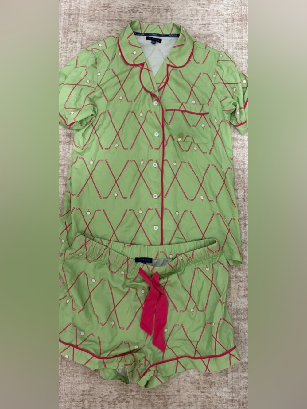 Katie Kime Pajama Set Size M
